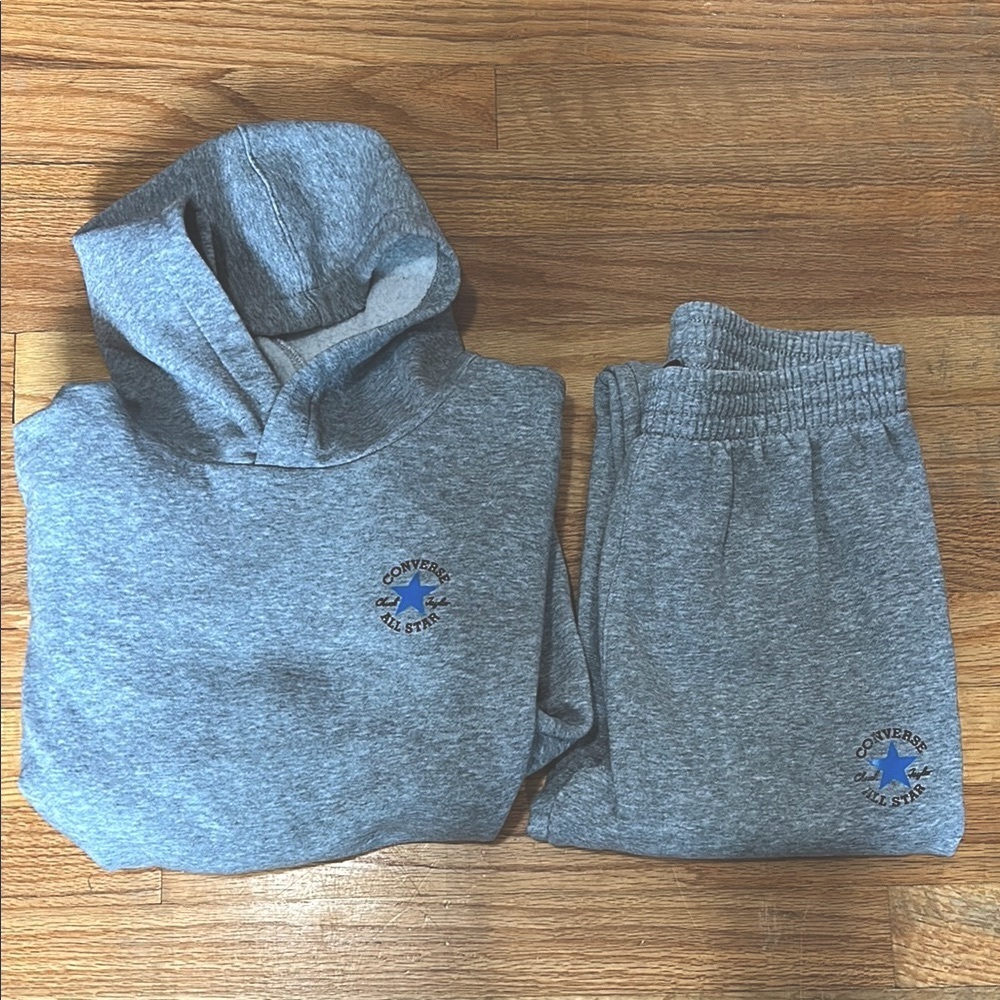Converse Gray Kids Matching Set